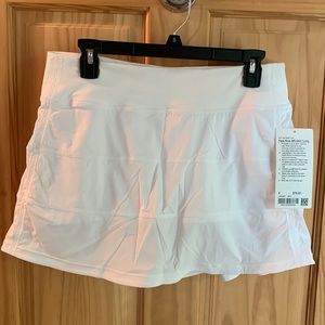 Lululemon NWT Pace Rival Skirt * long size 8